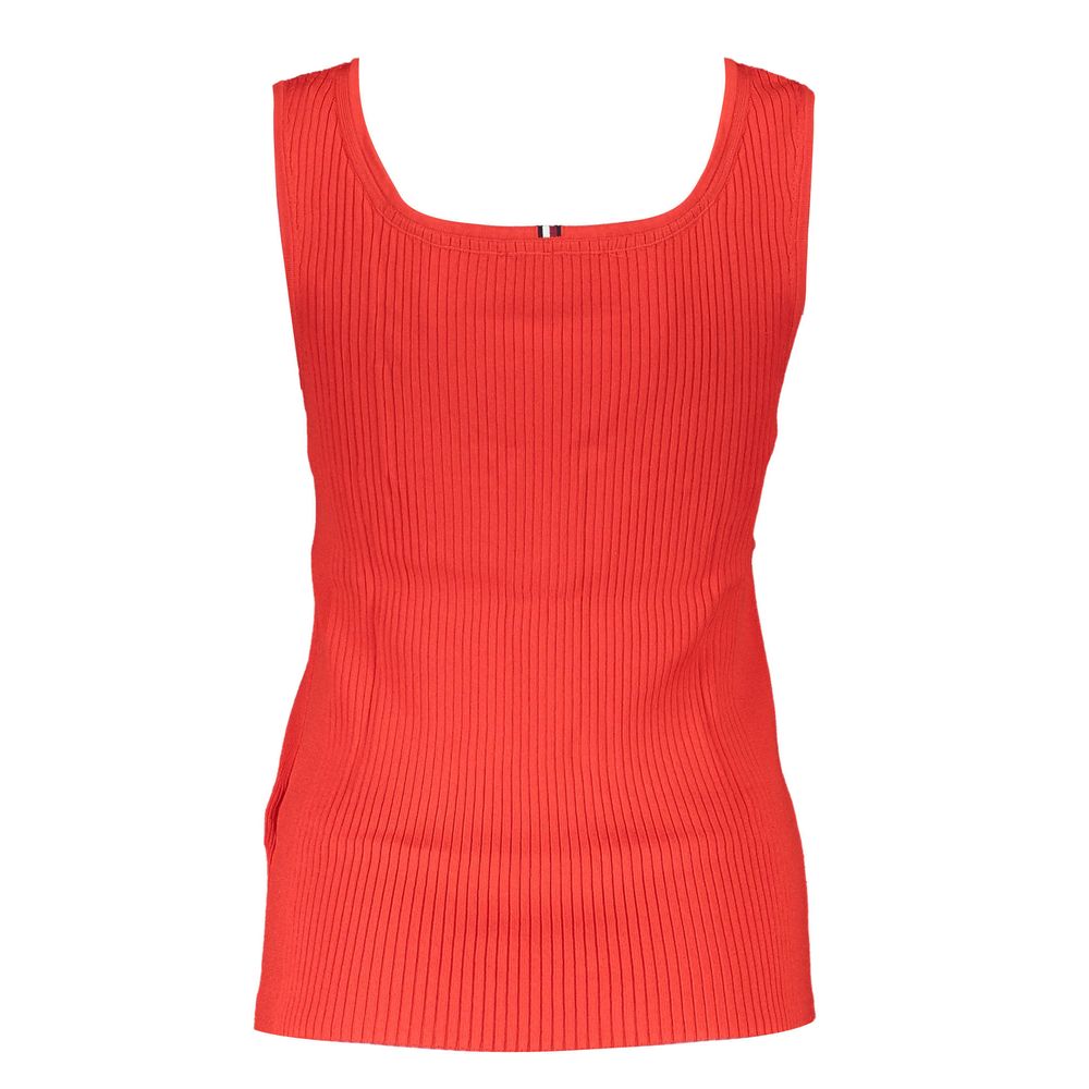 Tommy Hilfiger Rote Modal-Oberteile &