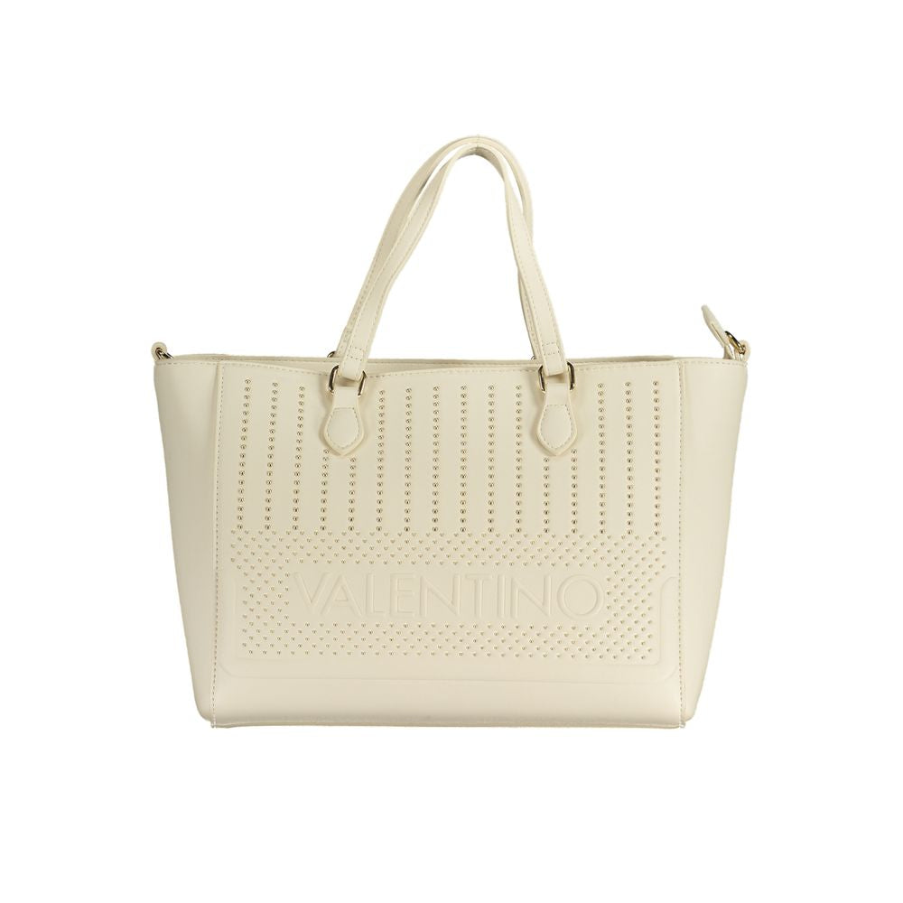 Mario Valentino Handtasche aus weißem Polyethylen