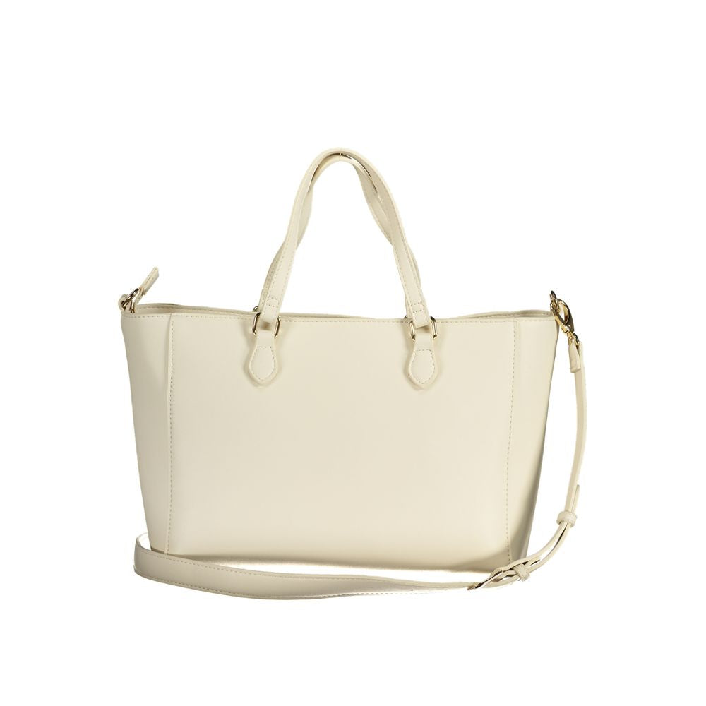 Mario Valentino Handtasche aus weißem Polyethylen