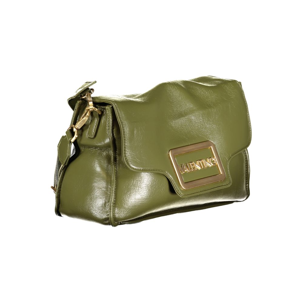 Mario Valentino Grüne Polyethylen-Handtasche