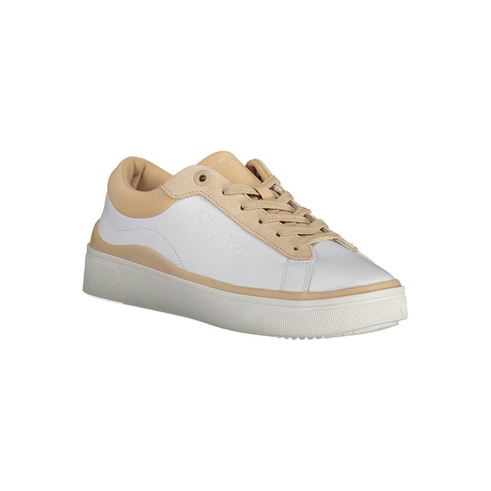 Tommy Hilfiger Sneaker aus weißem Polyester