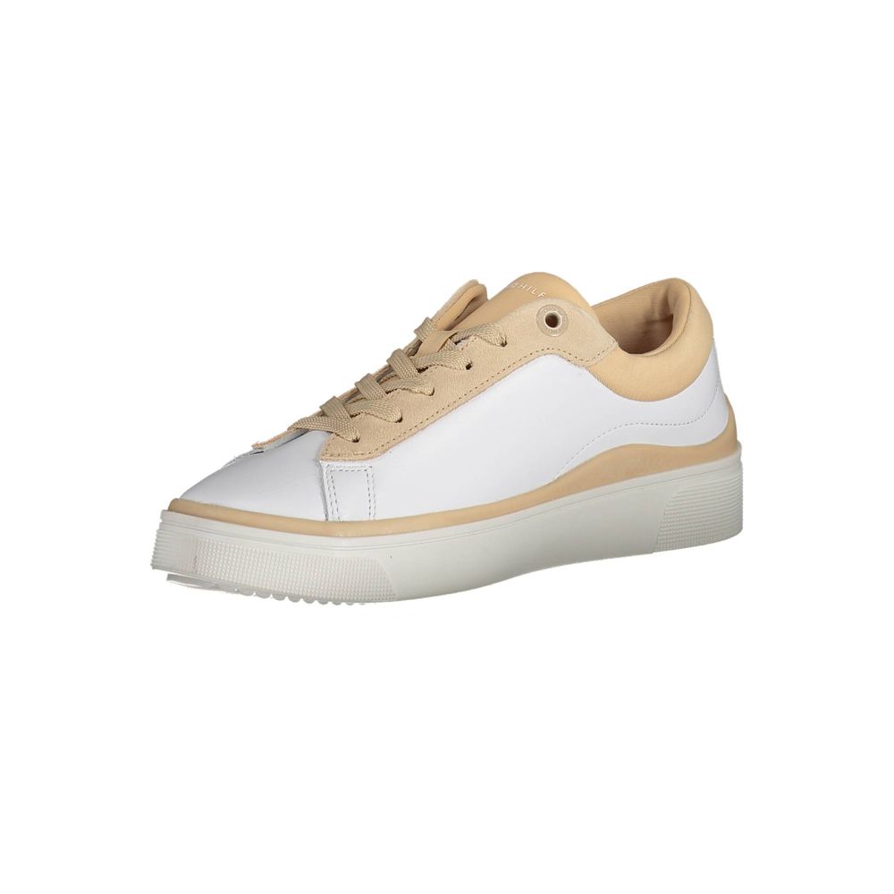 Tommy Hilfiger Sneaker aus weißem Polyester