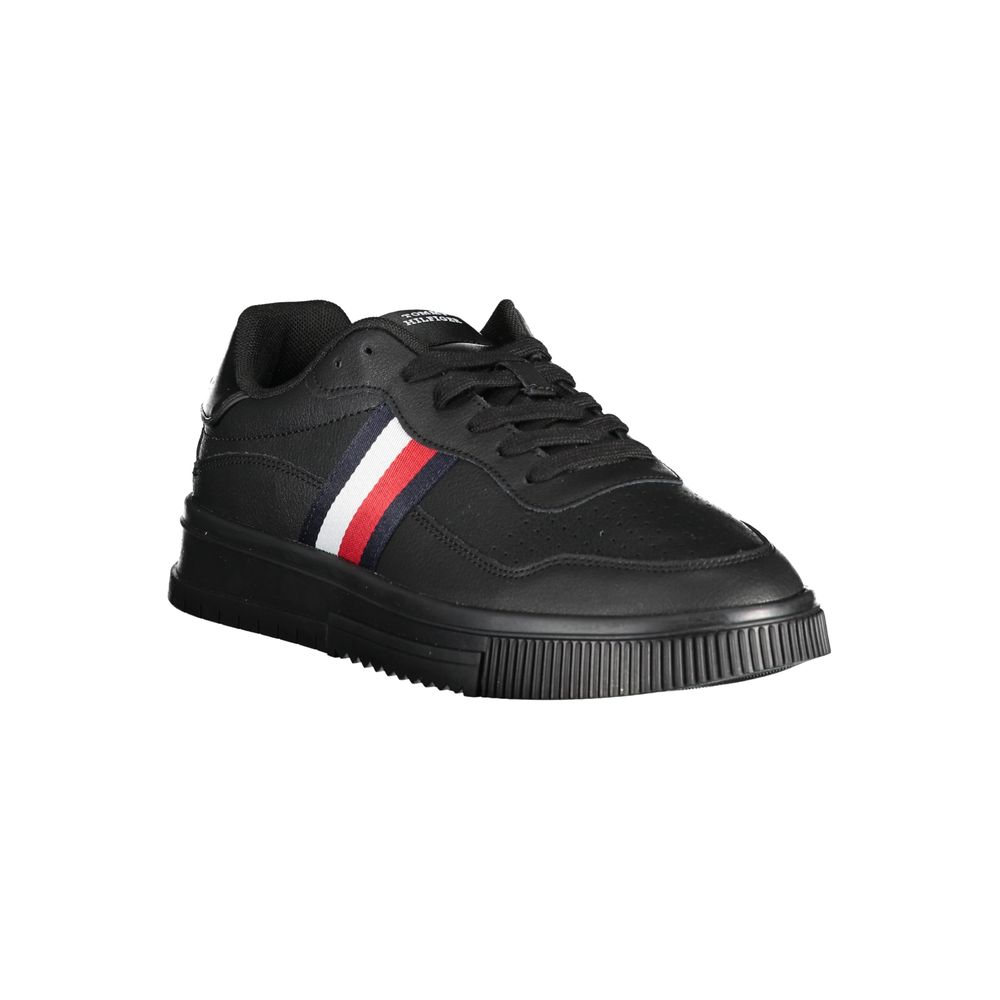 Tommy Hilfiger Schwarzer Polyester Sneaker