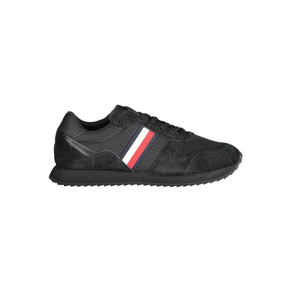 Tommy Hilfiger Schwarzer Polyester Sneaker