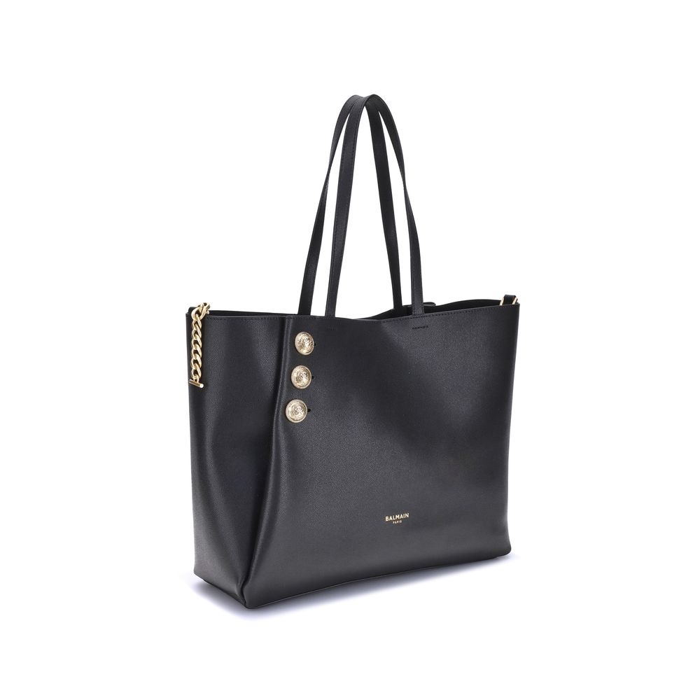 Balmain Emblème Tragetasche