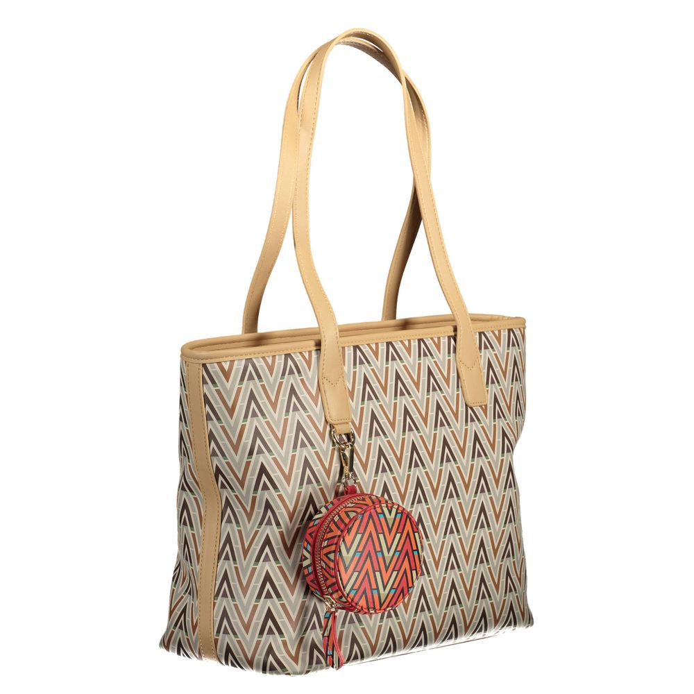 Mario Valentino Beige Polyethylen Handtasche