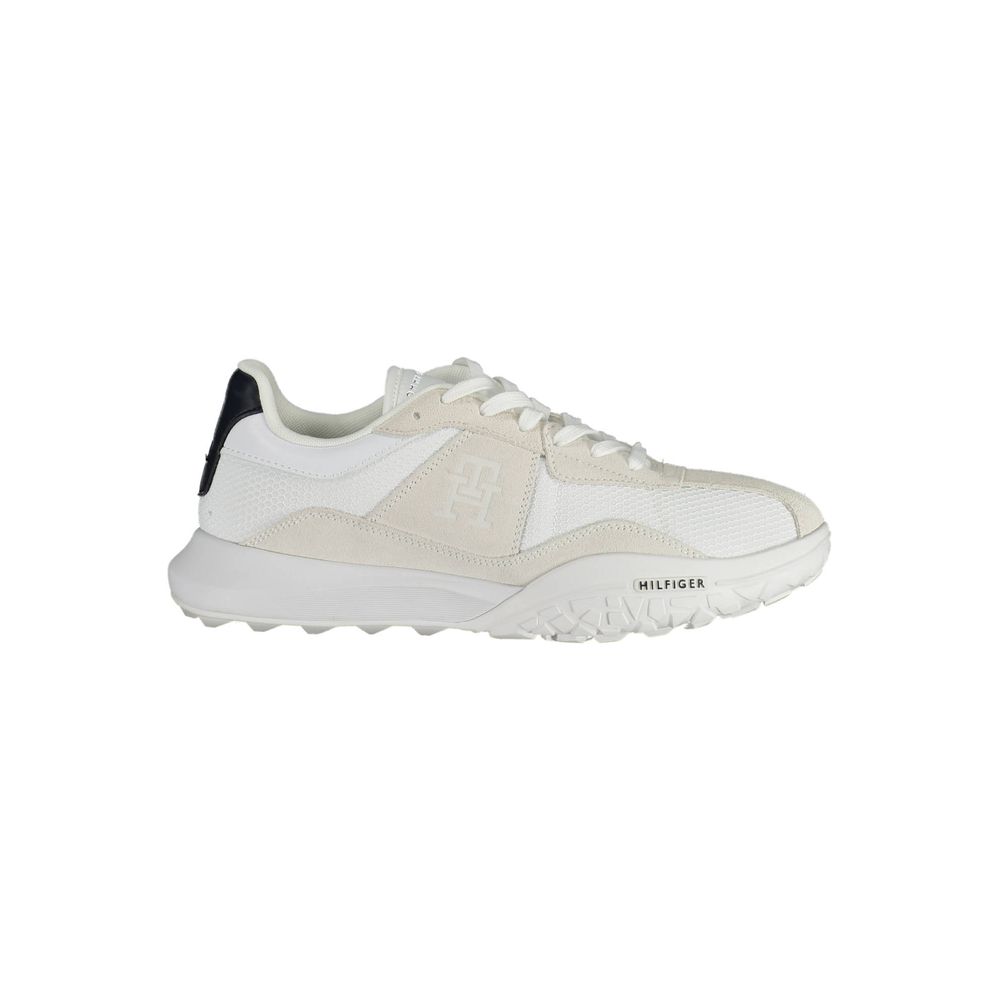 Tommy Hilfiger Sneaker aus weißem Polyester
