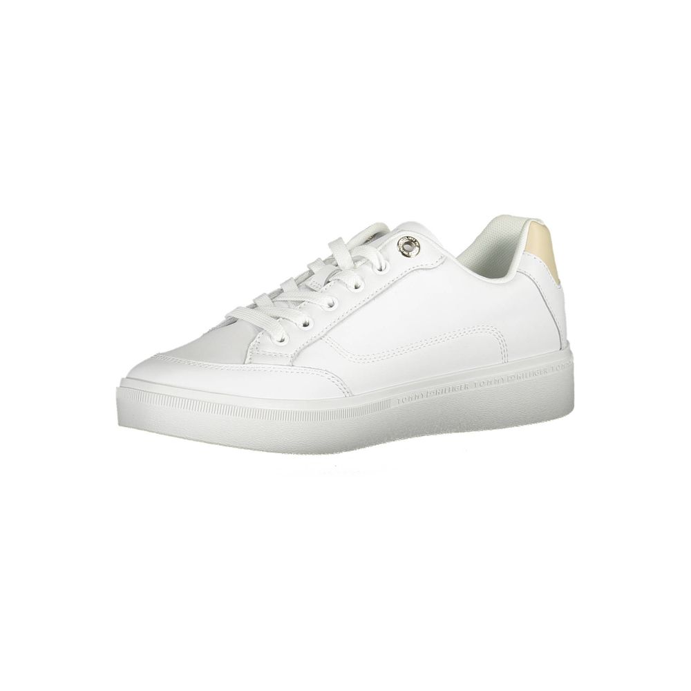 Tommy Hilfiger Sneaker aus weißem Polyester
