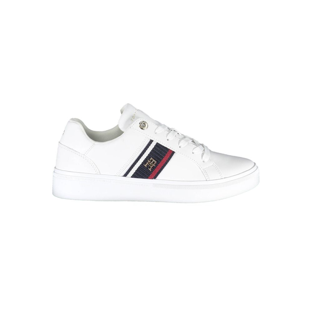 Tommy Hilfiger Sneaker aus weißem Polyester