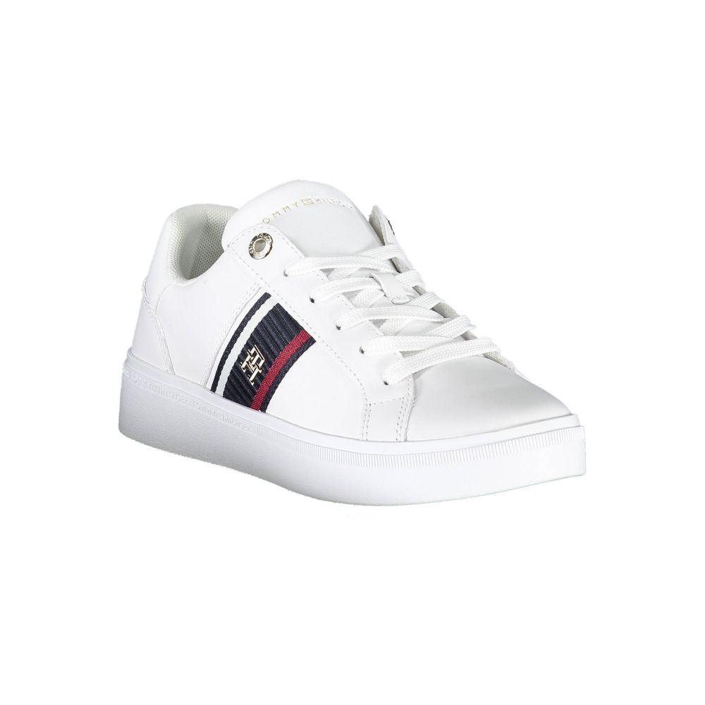 Tommy Hilfiger Sneaker aus weißem Polyester