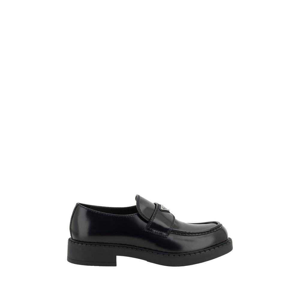 Prada Leder-Halbschuhe