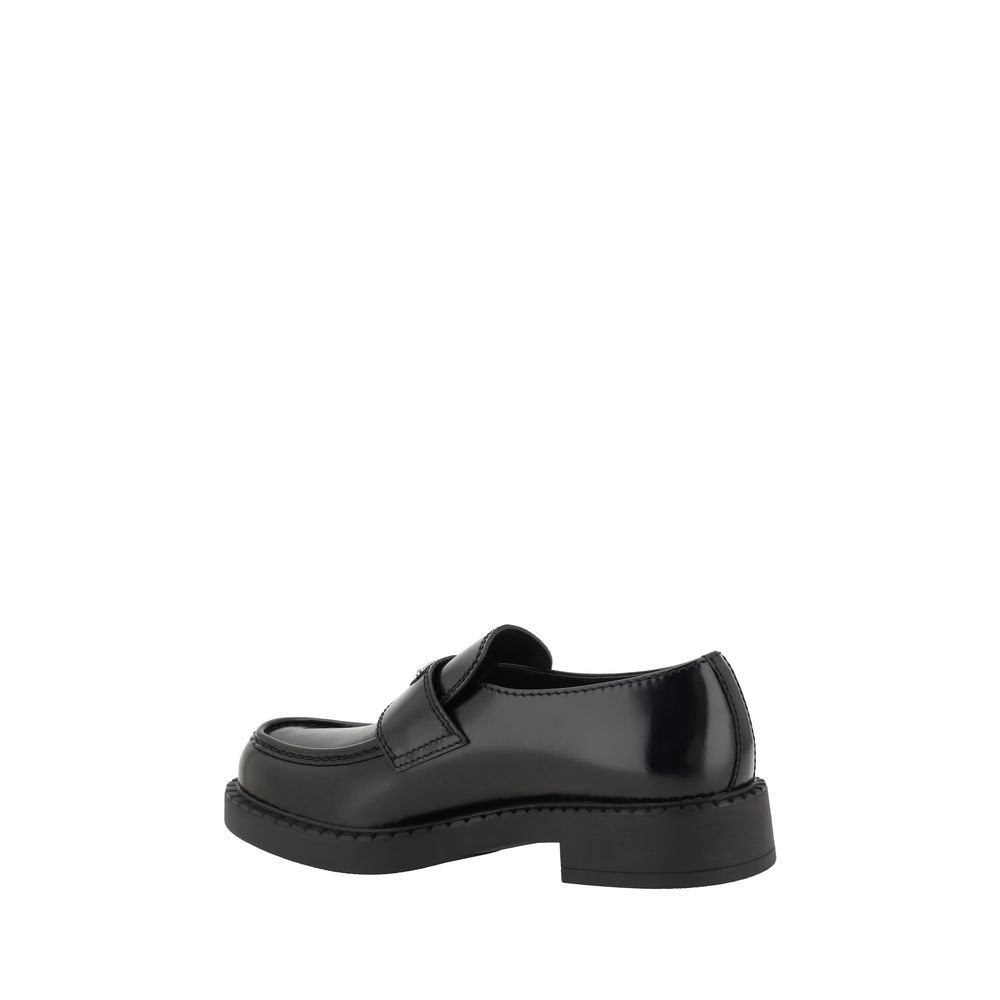 Prada Leder-Halbschuhe