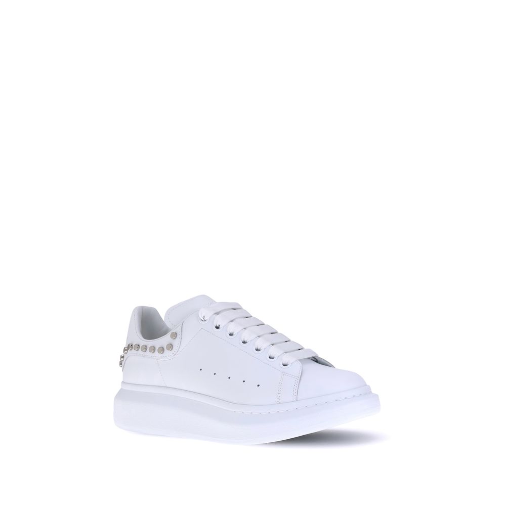Alexander McQueen Nieten Leder Sneakers