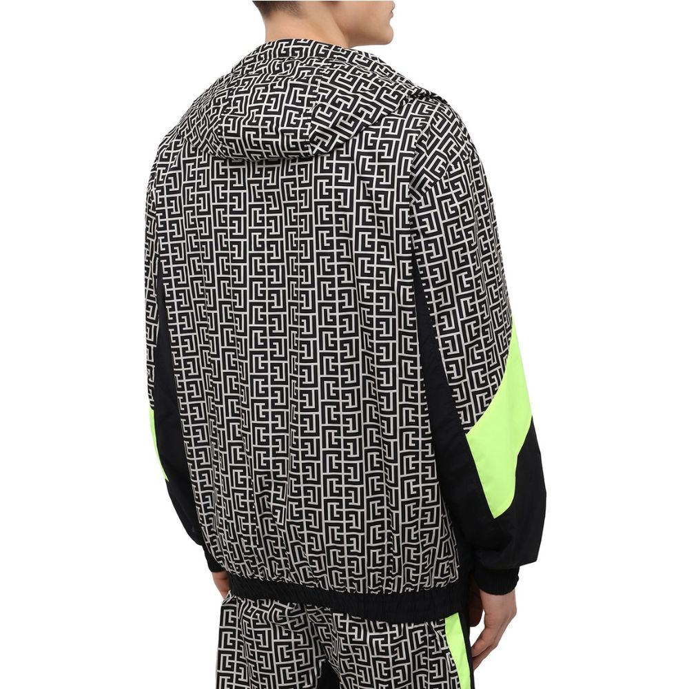 Balmain Multicolor Nylon Jacke