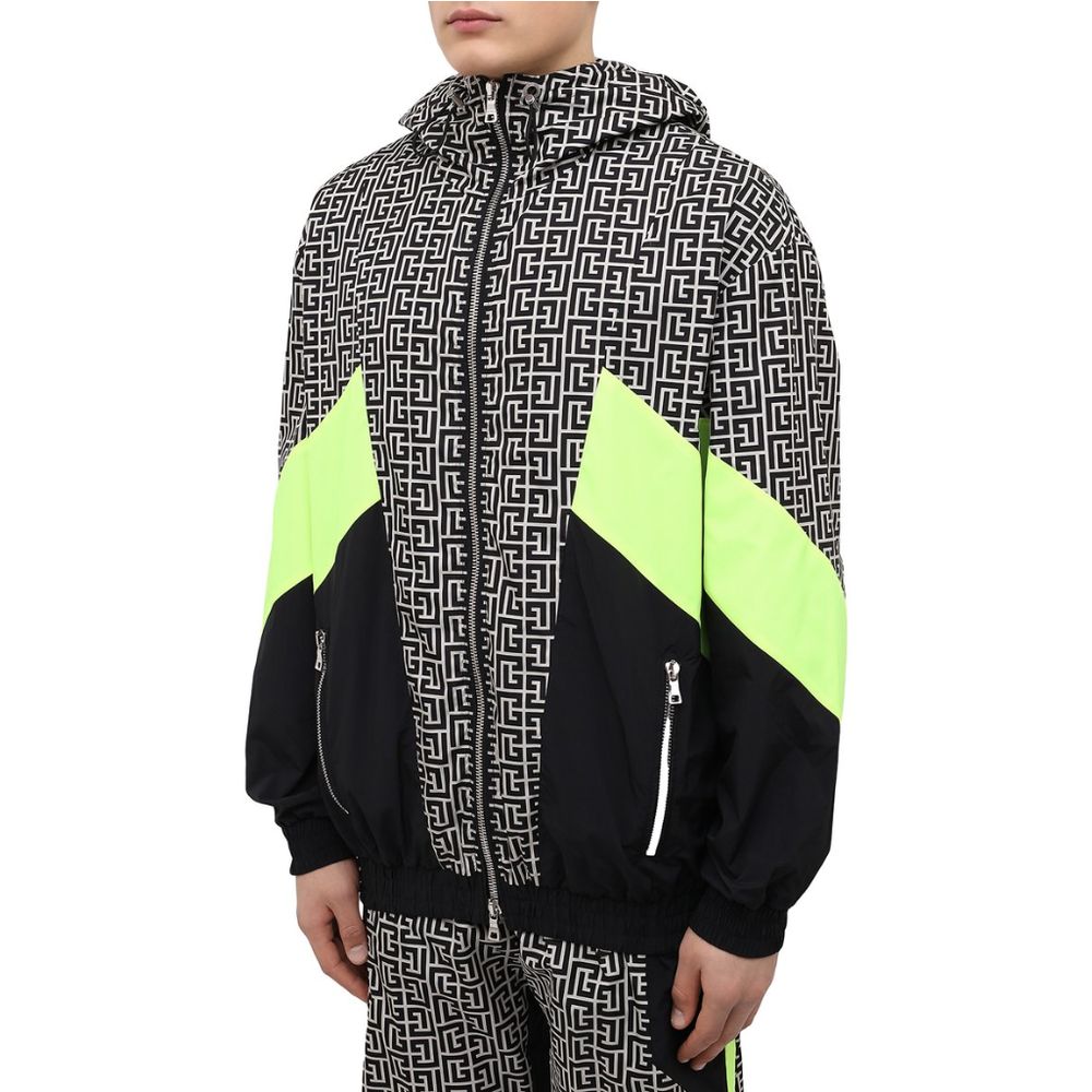 Balmain Multicolor Nylon Jacke