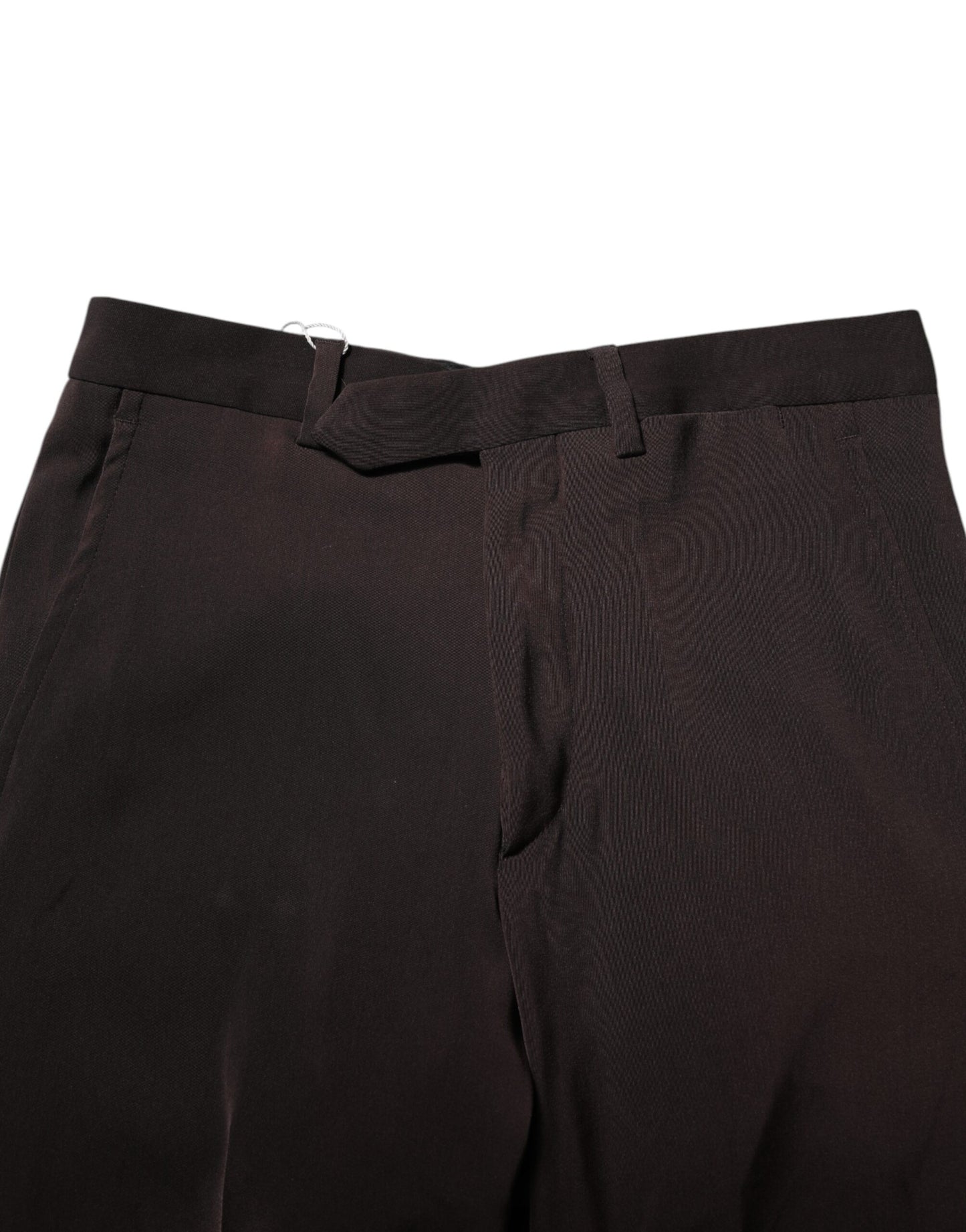 BENCIVENGA Dunkelbraunes Kleid mit mittlerer Taille Formelle Hose