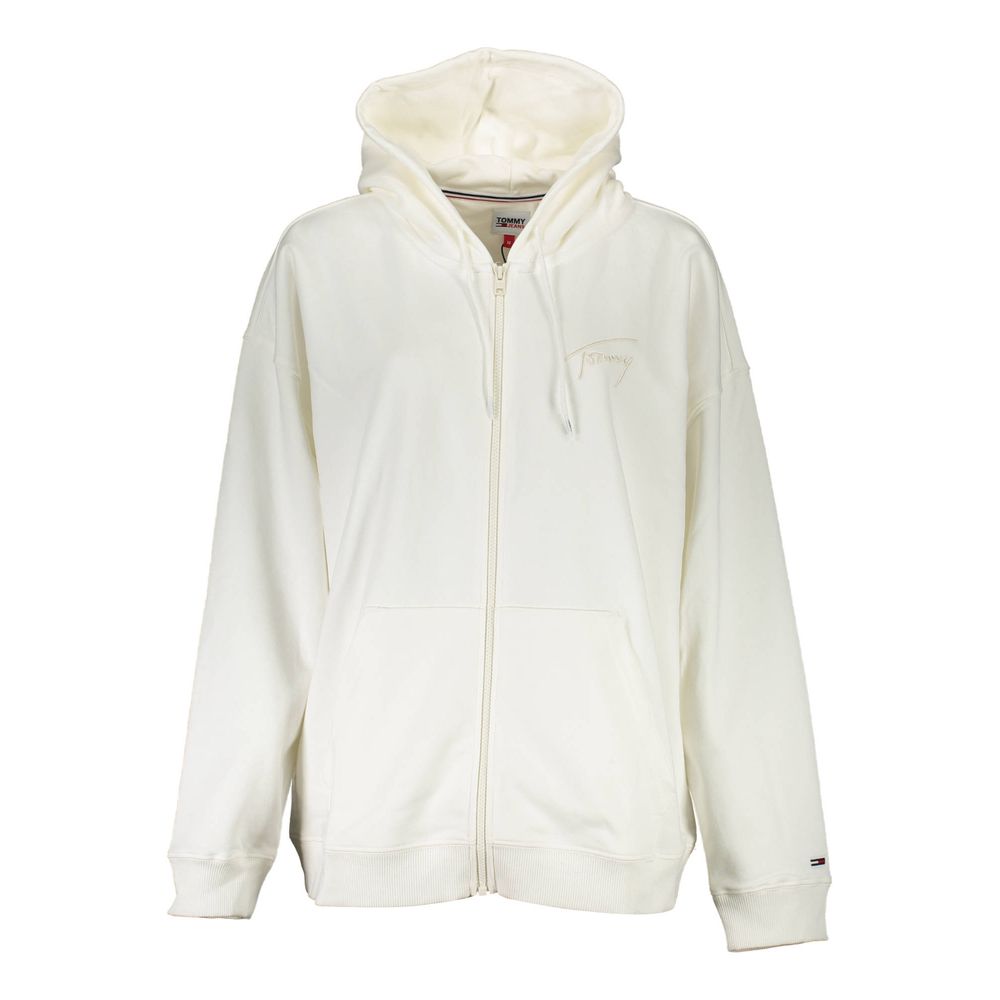 Tommy Hilfiger Weißer Baumwollpullover