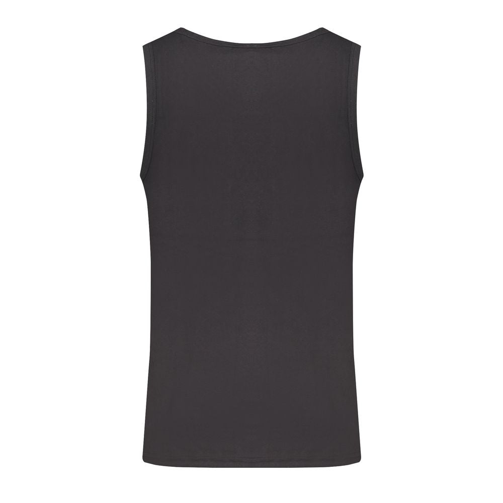 Norway 1963 Schwarzes Baumwolle Männer Tank Top