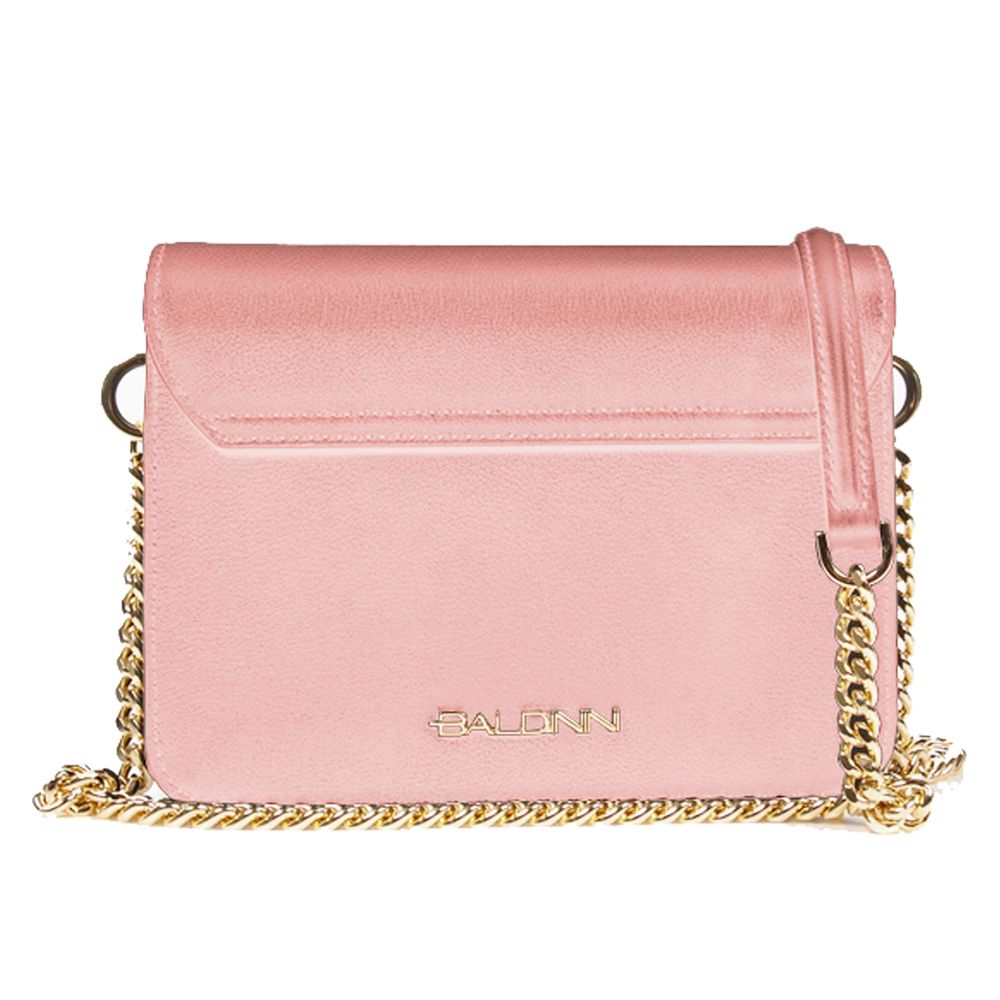 Baldinini Trend Handtasche aus rosa Kalbsleder