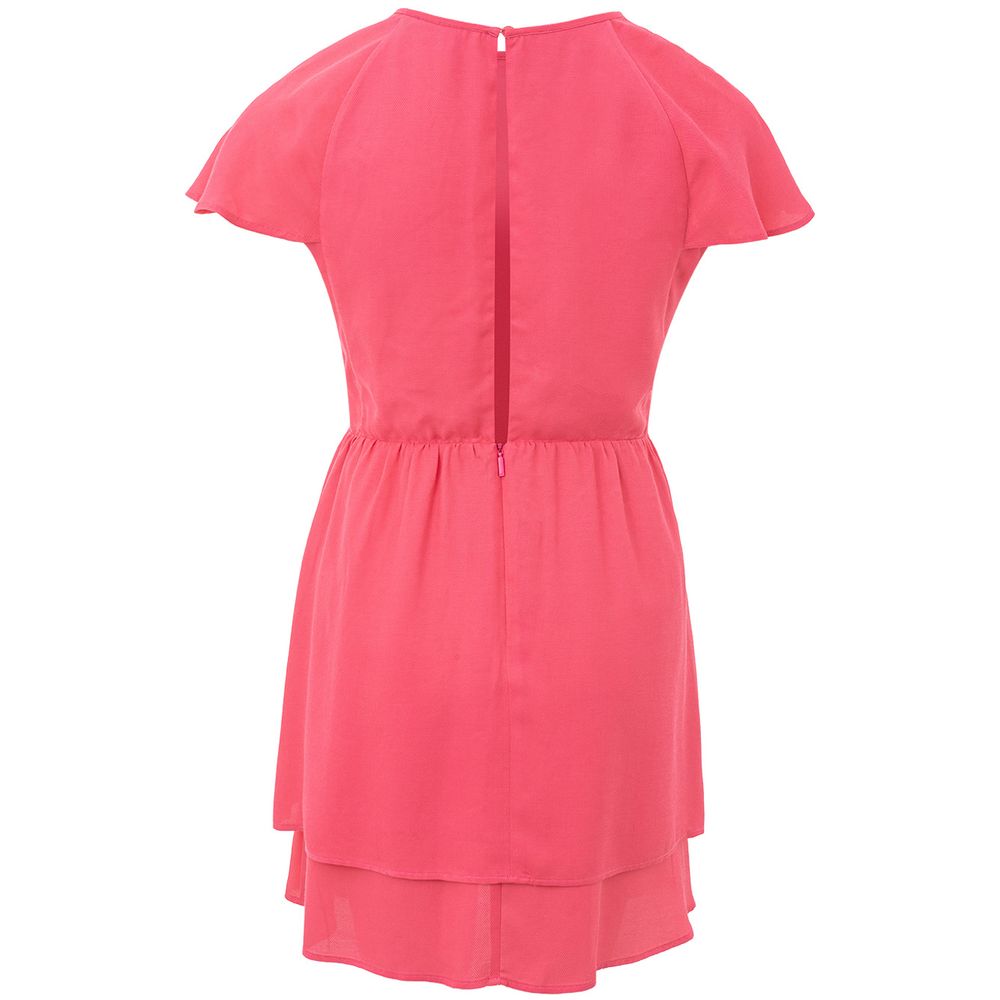Armani Exchange Fuchsia Viskose kurz