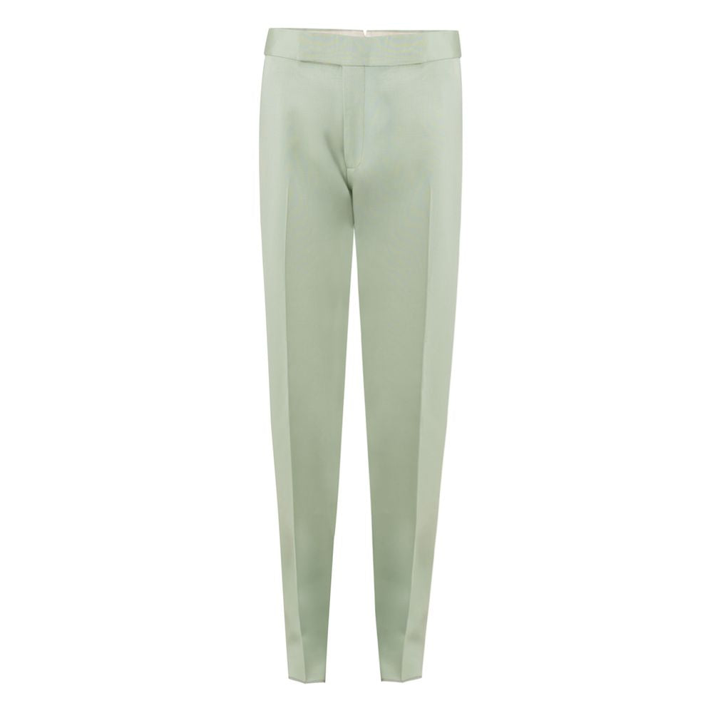 Tom Ford Grüne Chino-Hose aus Viskose