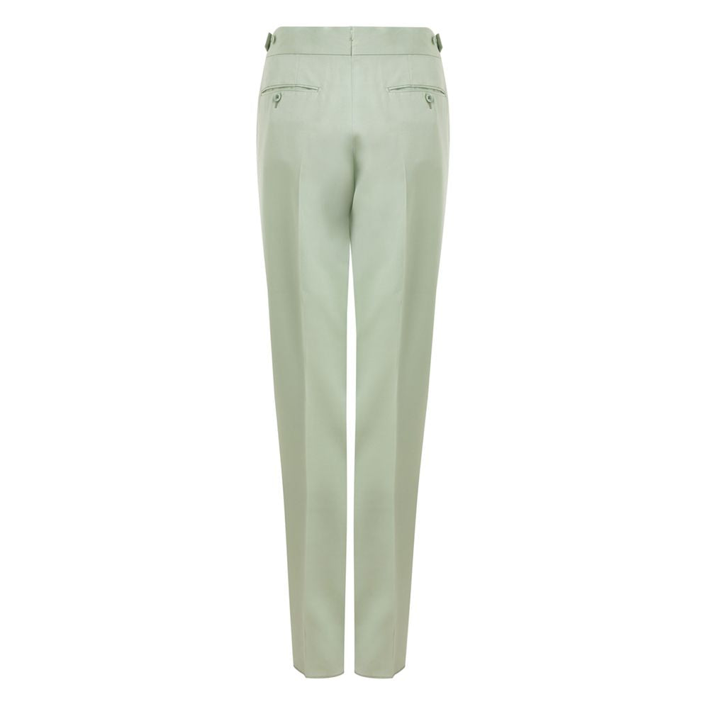 Tom Ford Grüne Chino-Hose aus Viskose
