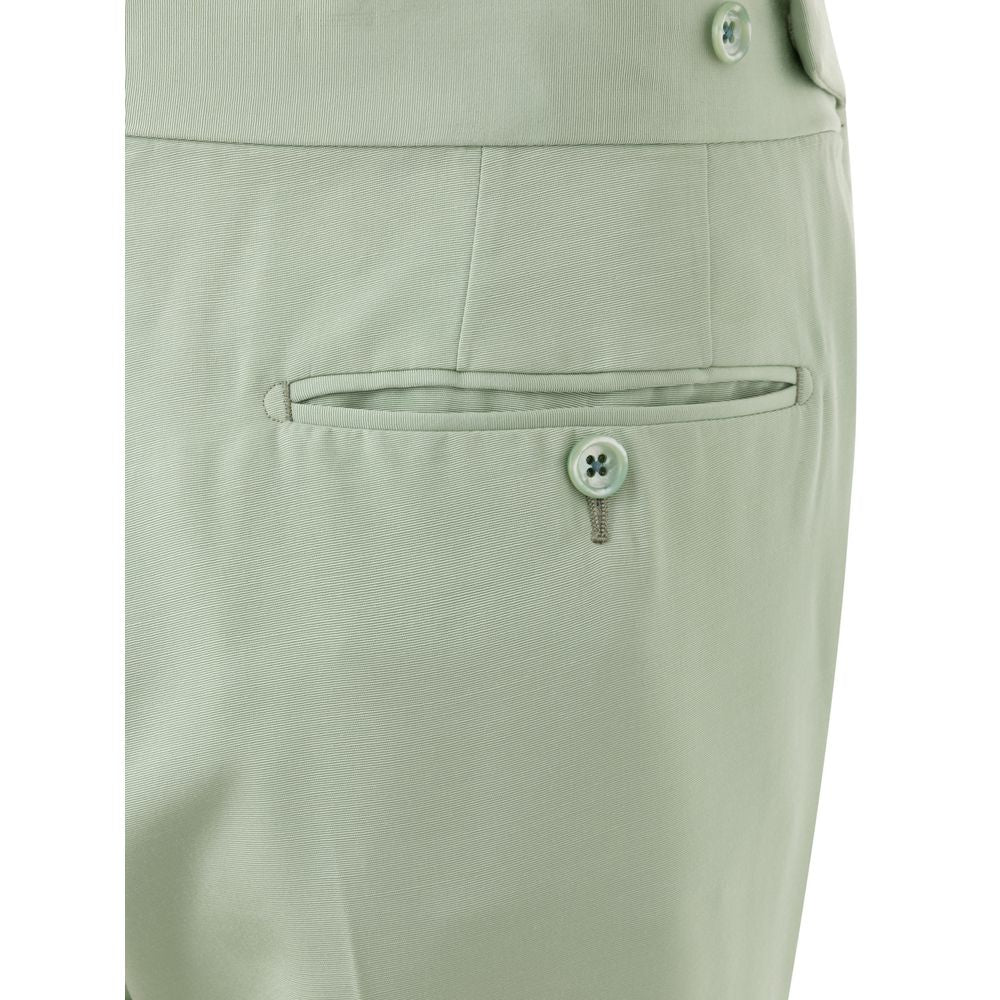 Tom Ford Grüne Chino-Hose aus Viskose
