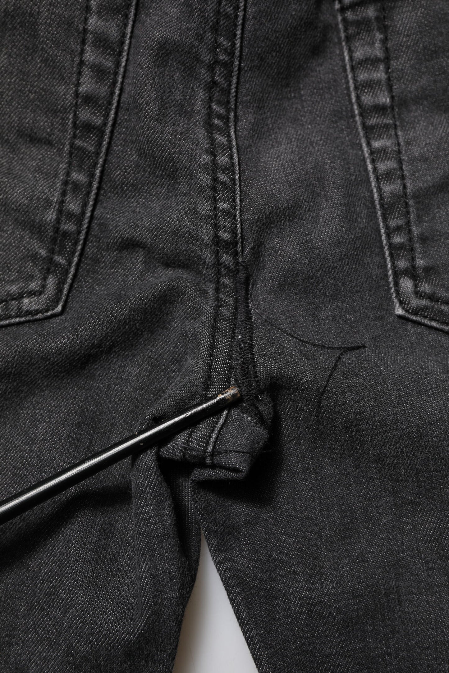 Dolce & Gabbana Schwarze Skinny Denim-Jeans aus Baumwolle mit niedriger Taille