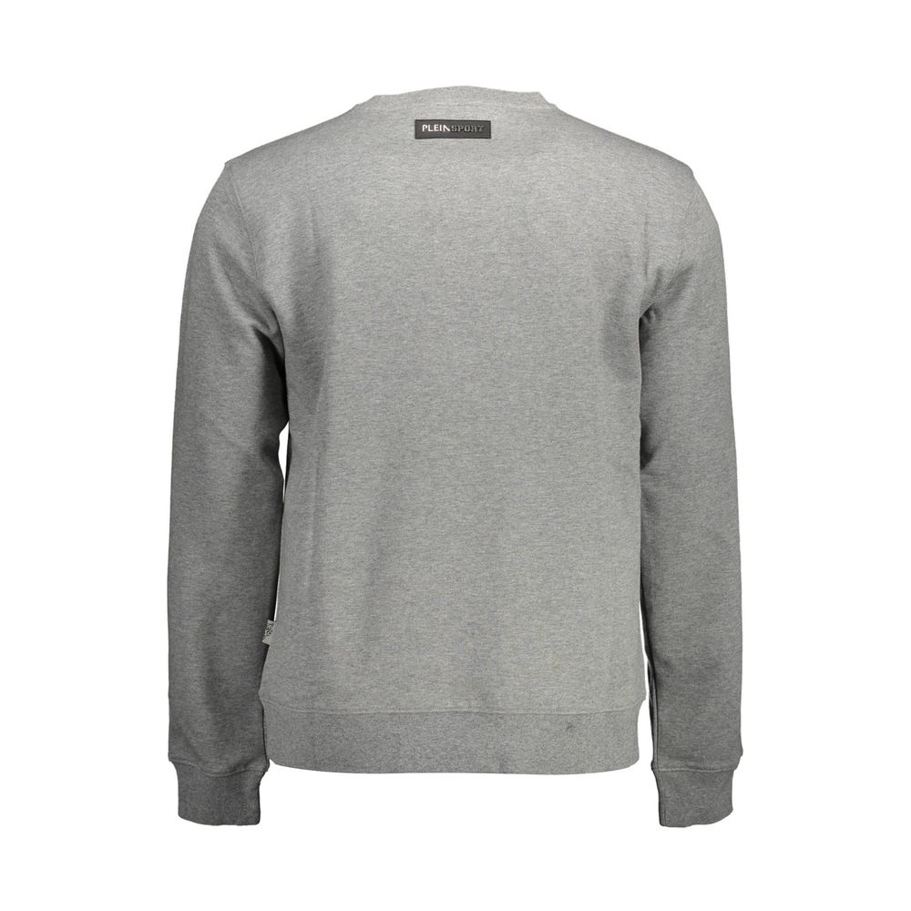 Plein Sport Grauer Baumwollpullover