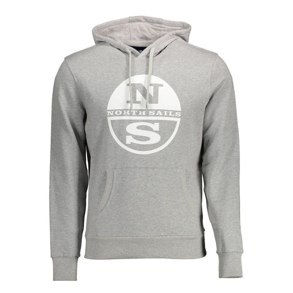 North Sails Grauer Baumwollpullover