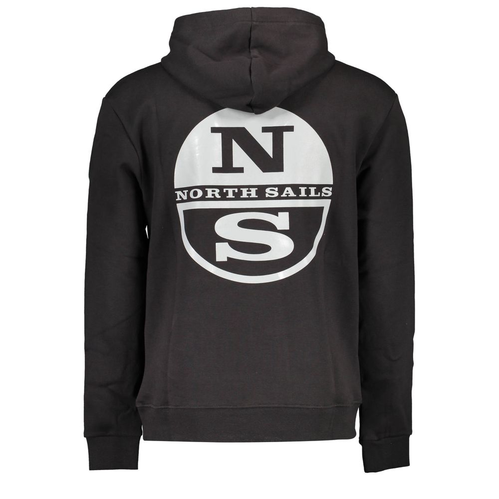 North Sails Schwarzer Baumwollpullover