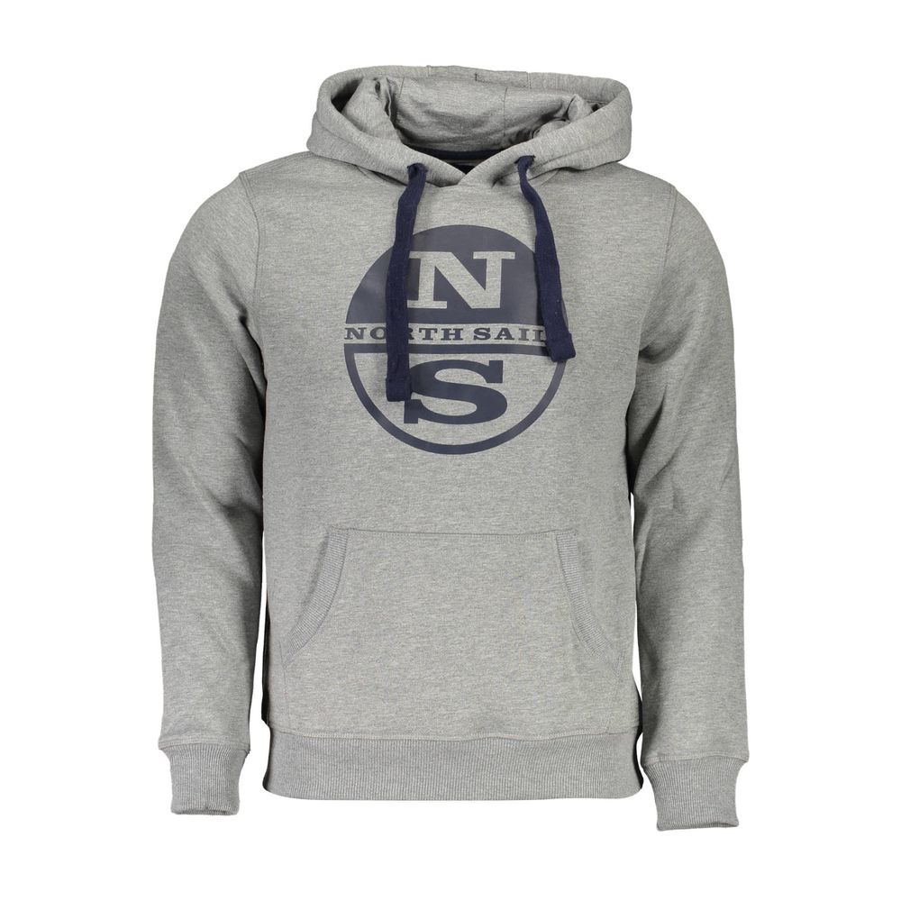 North Sails Grauer Baumwollpullover