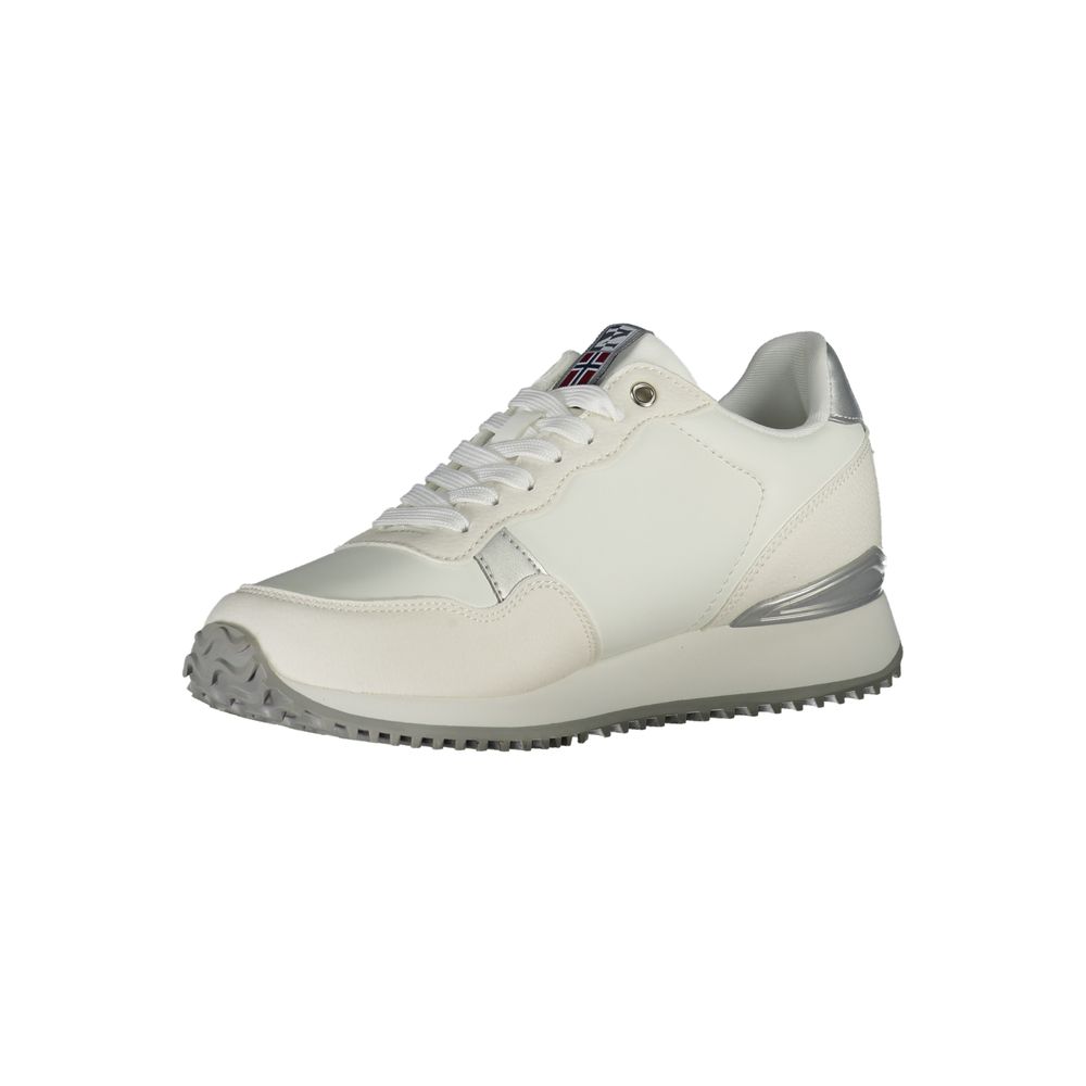 Napapijri Sneaker aus weißem Polyester