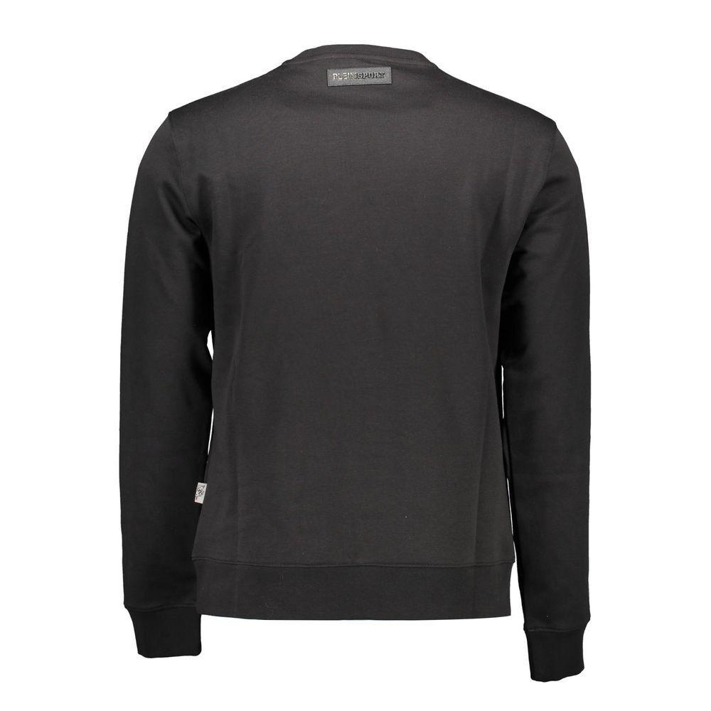 Plein Sport Schwarzer Baumwollpullover