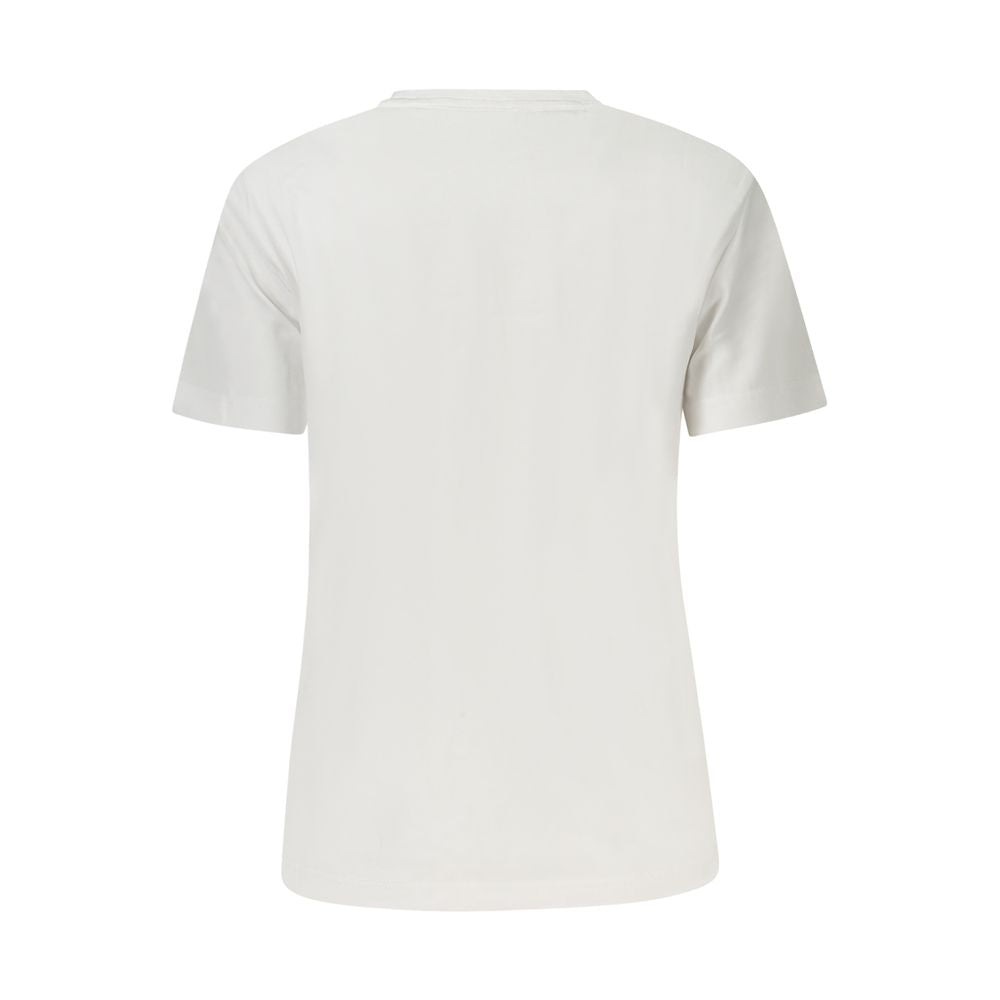 Calvin Klein Weißes T-Shirt aus Baumwolle für Frauen