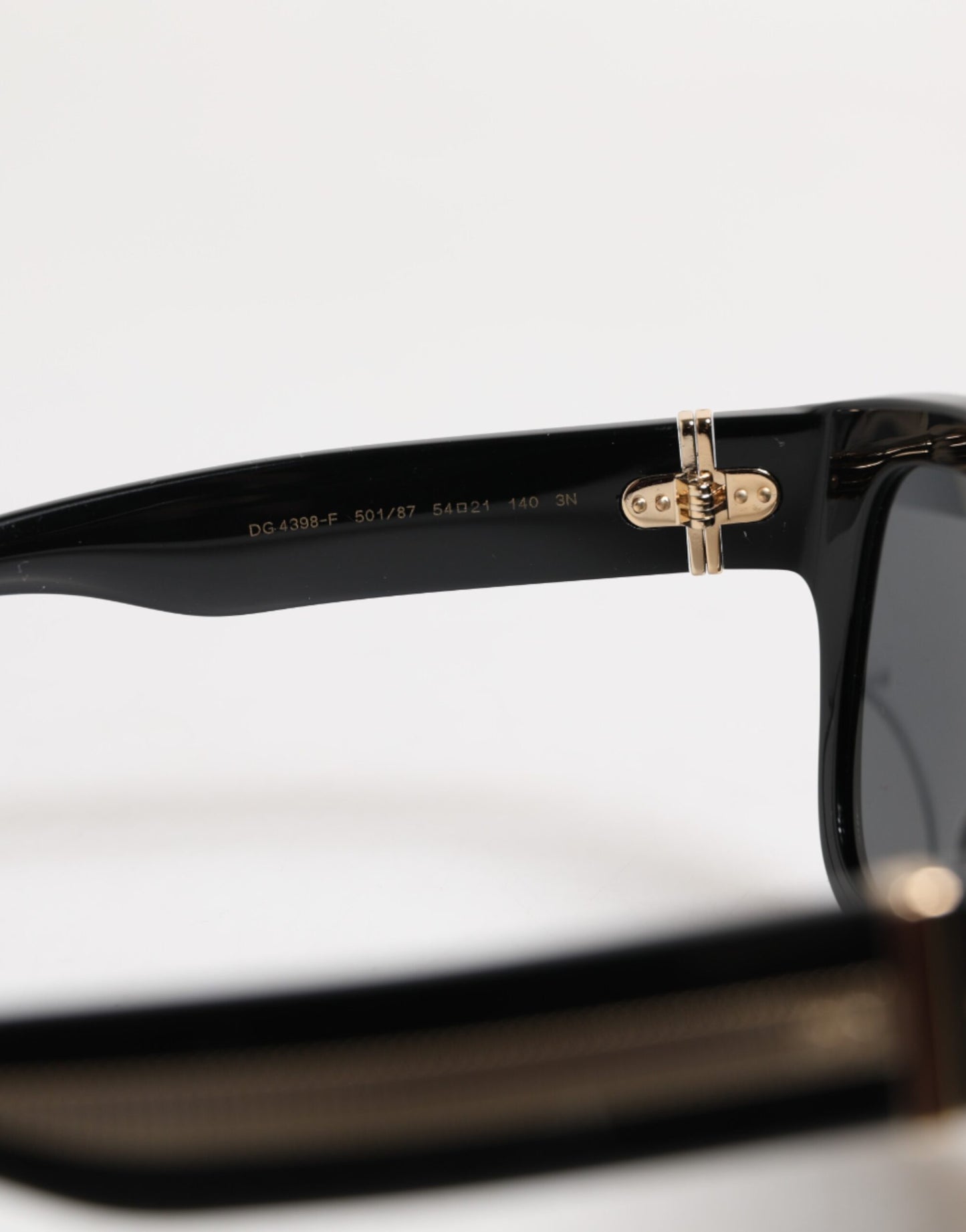 Dolce & Gabbana Schwarze quadratische Acetatfassung DG4398-F Eyewear Sonnenbrille
