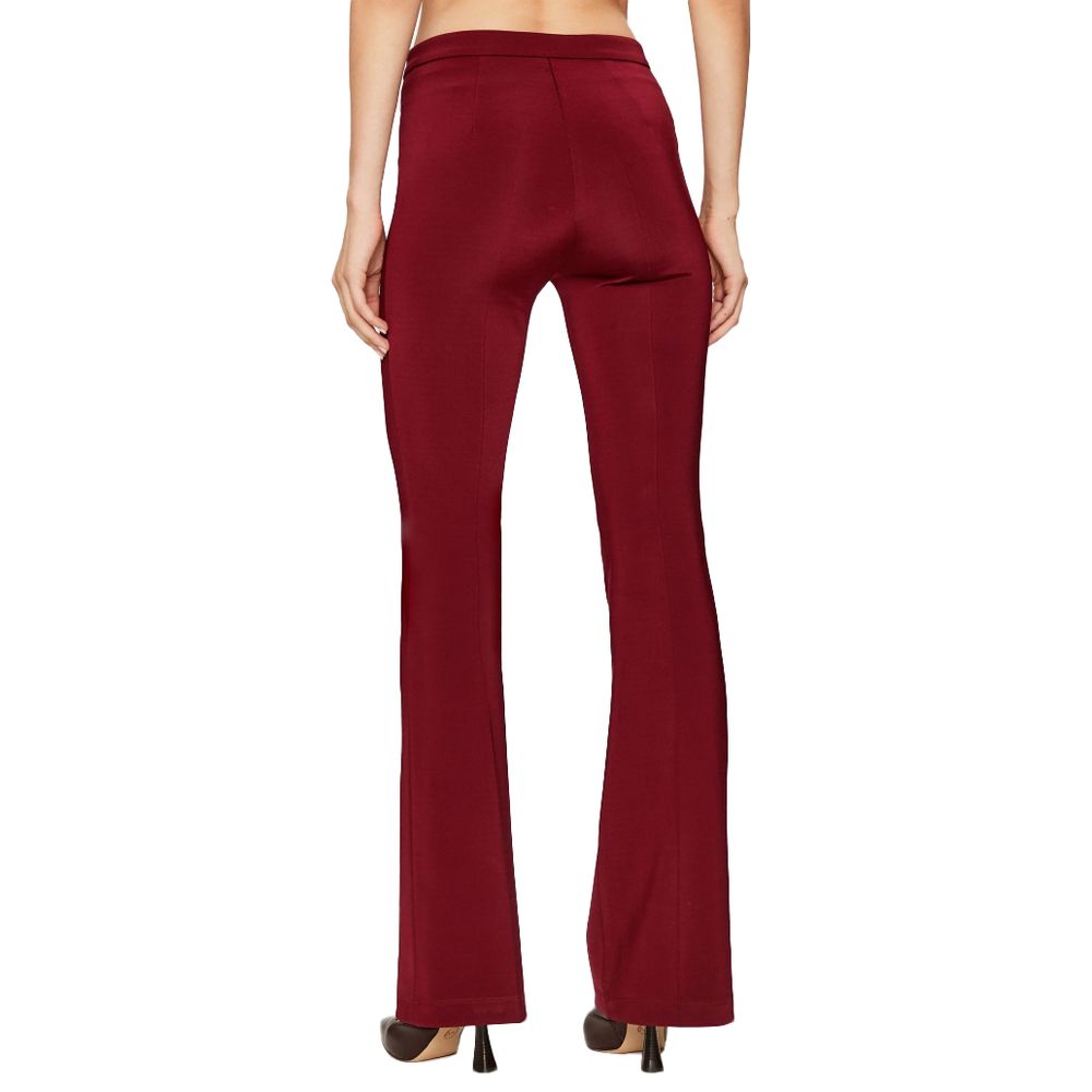 PINKO Rote Viskose Damenhose