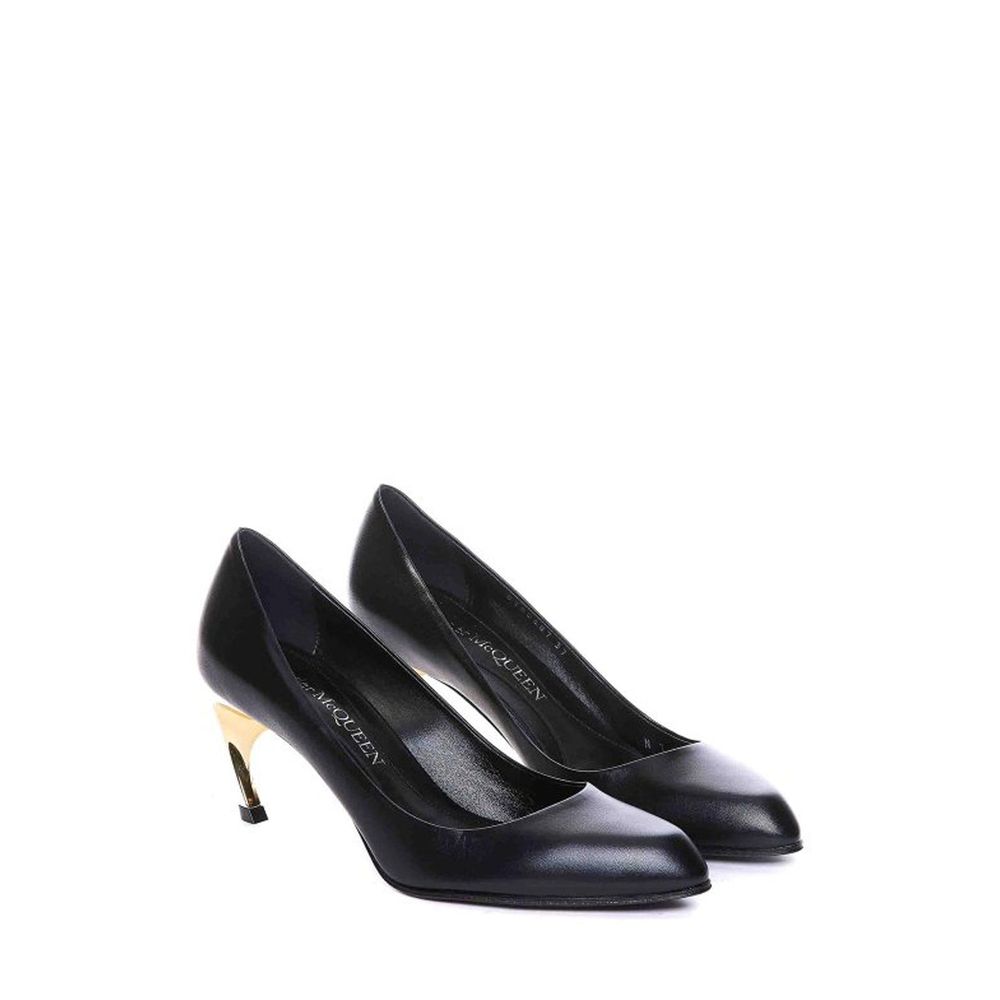 Alexander McQueen Gürteltier Leder Pumps