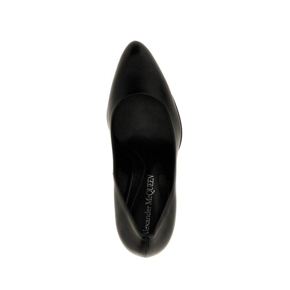 Alexander McQueen Gürteltier Leder Pumps