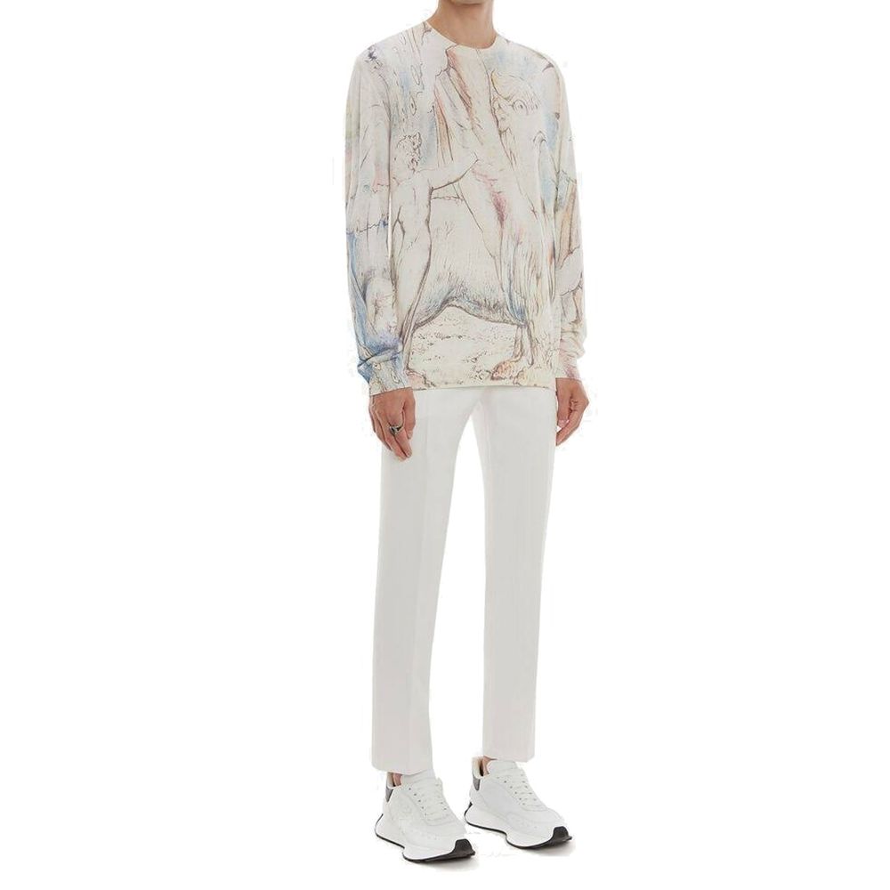 Alexander McQueen William Blake Dante Druck Pullover