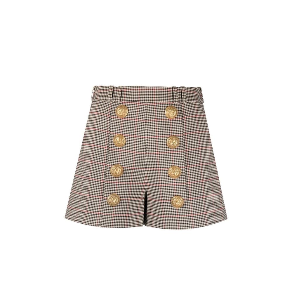 Balmain Hahnentritt-Shorts