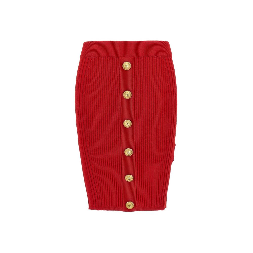 Balmain Knielanger Mini-Rock