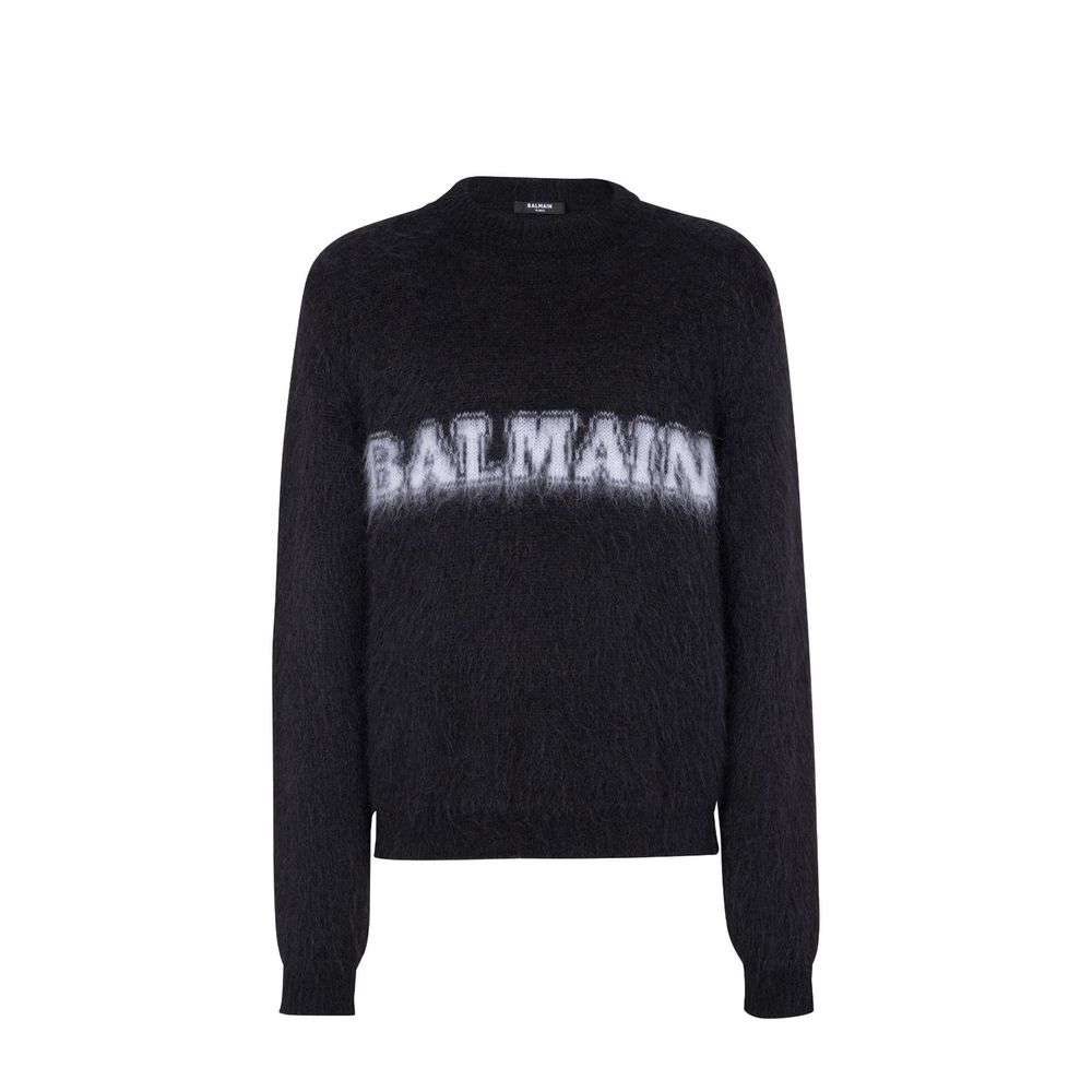 Balmain Logo-Print-Pullover