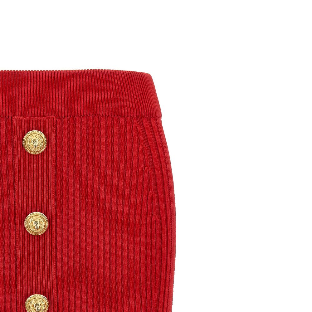 Balmain Knielanger Mini-Rock