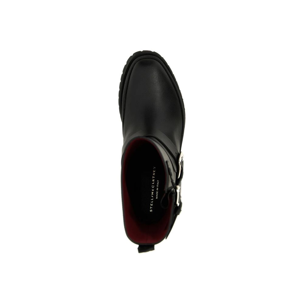 Stella McCartney Schwarze Alter Mat Trace-Stiefeletten
