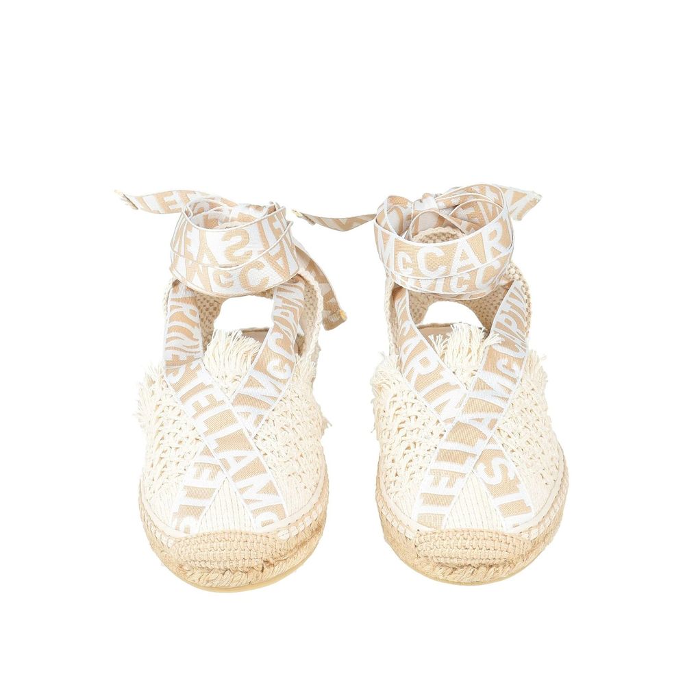 Stella McCartney Espadrilles aus Canvas mit Logo