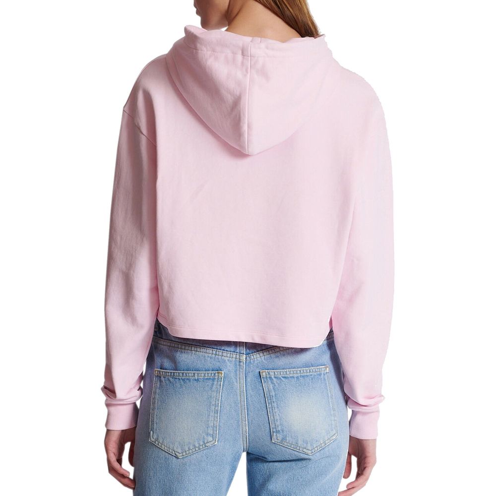 Balmain Beflocktes Paris Sweatshirt