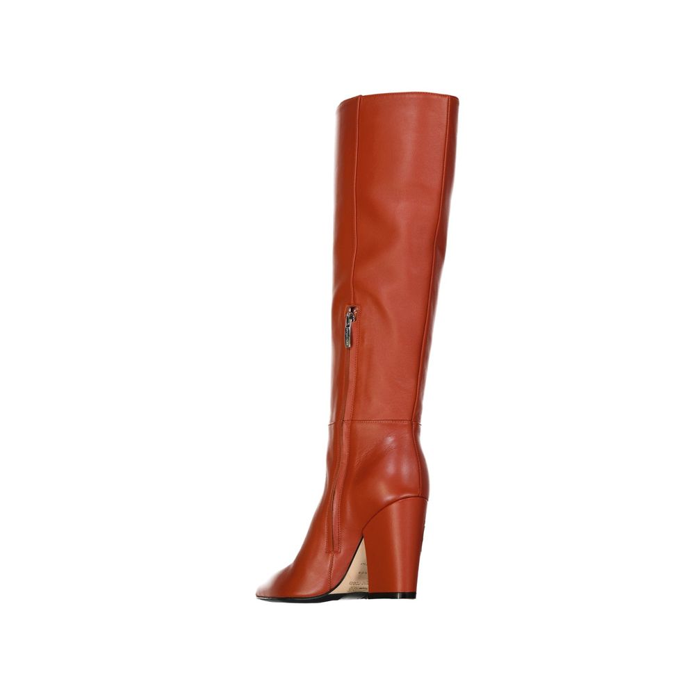 Sergio Rossi Stiefel mit Lederabsatz