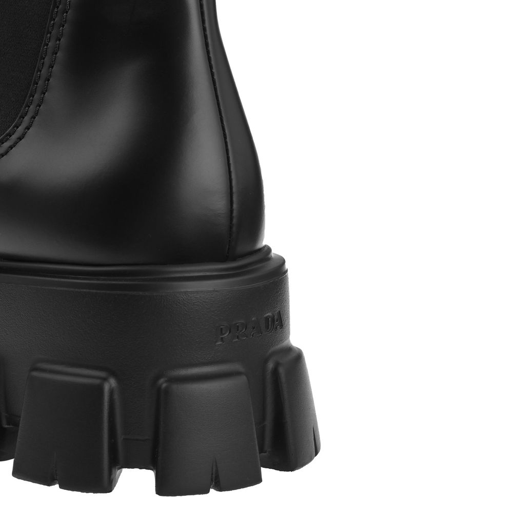 Prada Monolith Lederstiefel