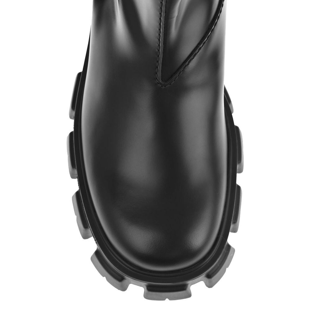 Prada Monolith Lederstiefel